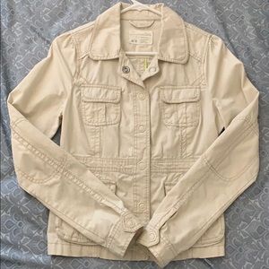 Aeropostale white jacket NWOT
